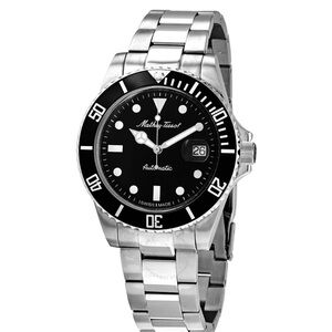 Mathey-Tissot Swiss Made Automatic diver watch with papers/box/extra band